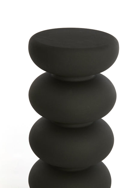 Columna KOBODO negro mate Ø35x100 cm