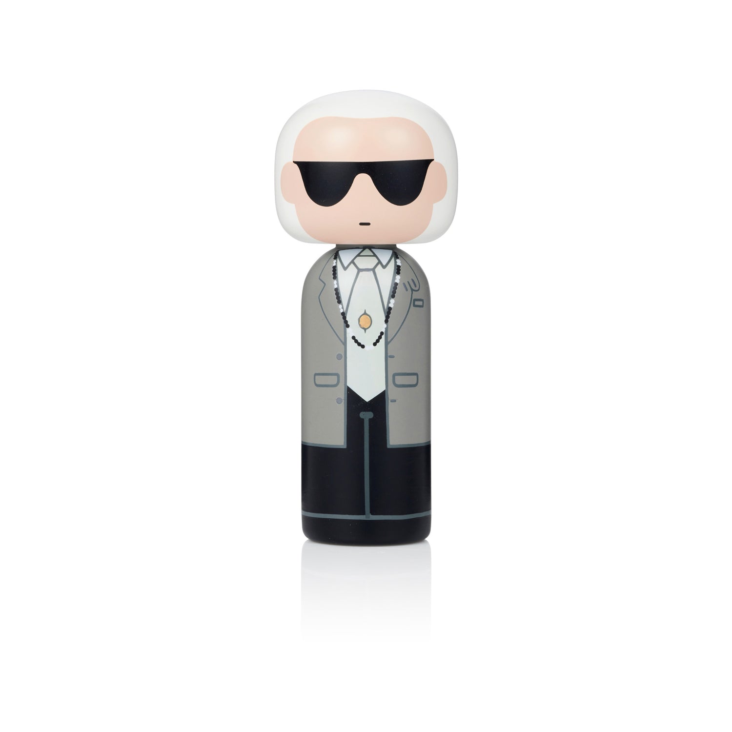 Limitierte Edition der Kokeshi Figur von Karl Lagerfeld