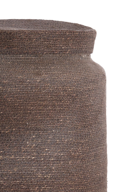 Korb BETANIA 2er-Set Ø 25 × 32,5 cm &amp; Ø 33 × 38 cm von Light &amp; Living in Dukelbraun-Braun