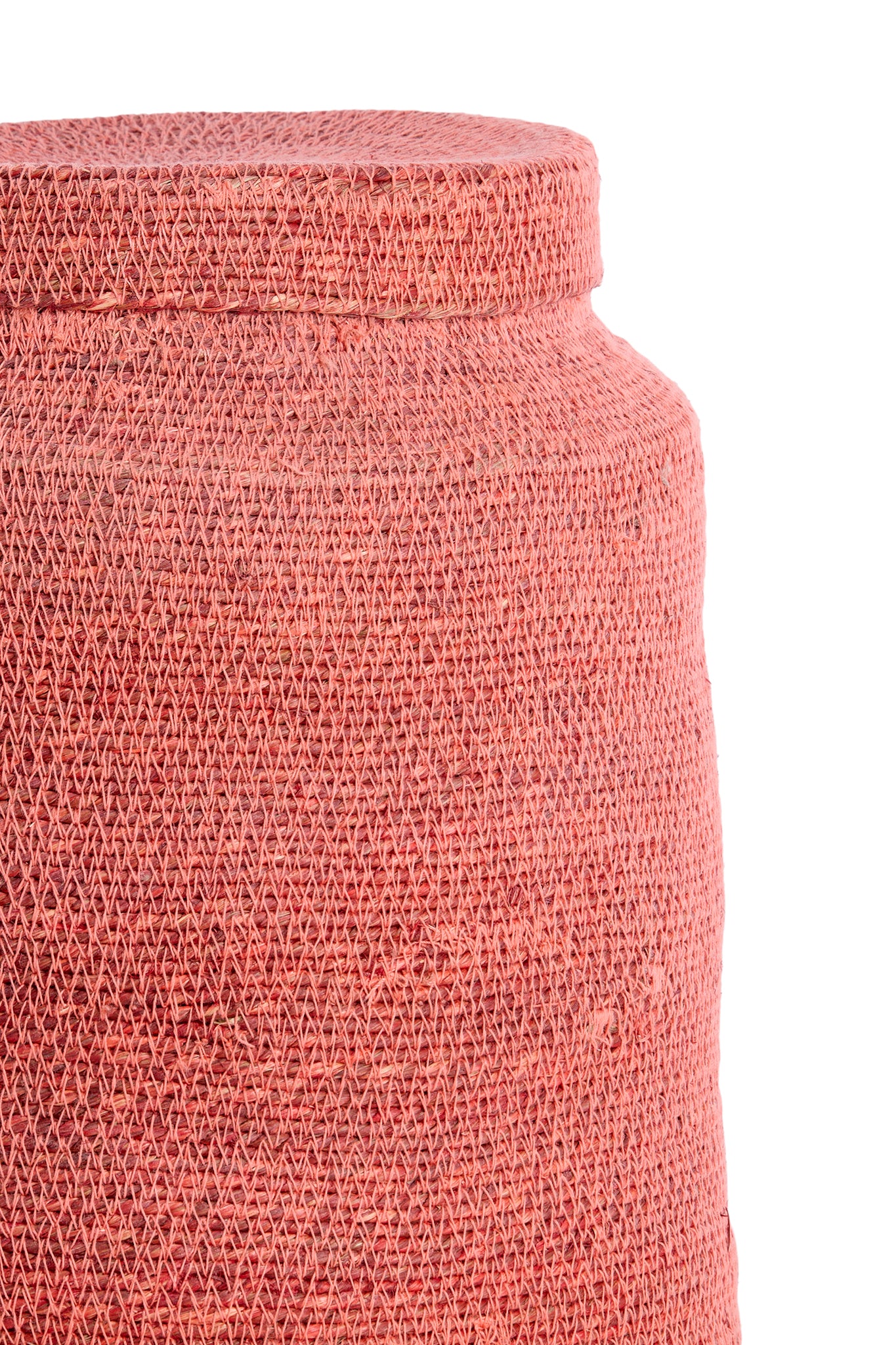 Korb BETANIA 2er-Set Ø 25 × 32,5 cm &amp; Ø 33 × 38 cm von Light &amp; Living in Hellrosa-Rosa