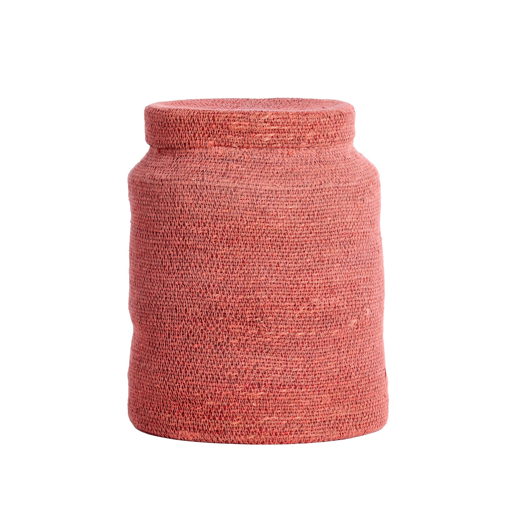 Korb BETANIA 2er-Set Ø 25 × 32,5 cm &amp; Ø 33 × 38 cm von Light &amp; Living in Hellrosa-Rosa