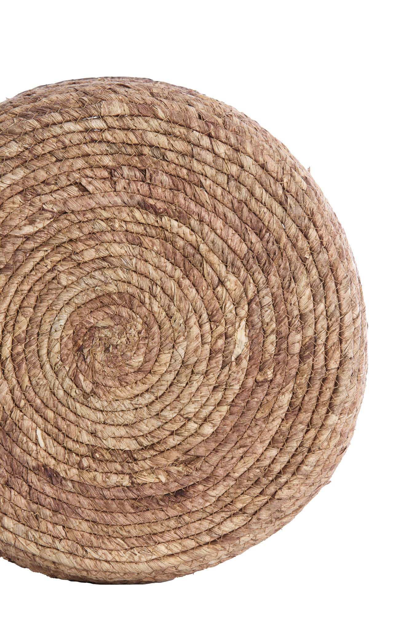 Korb KENMARE 3er-Set mit Deckel – max. Ø 34 × 36 cm von Light &amp; Living in Terracotta-Braun