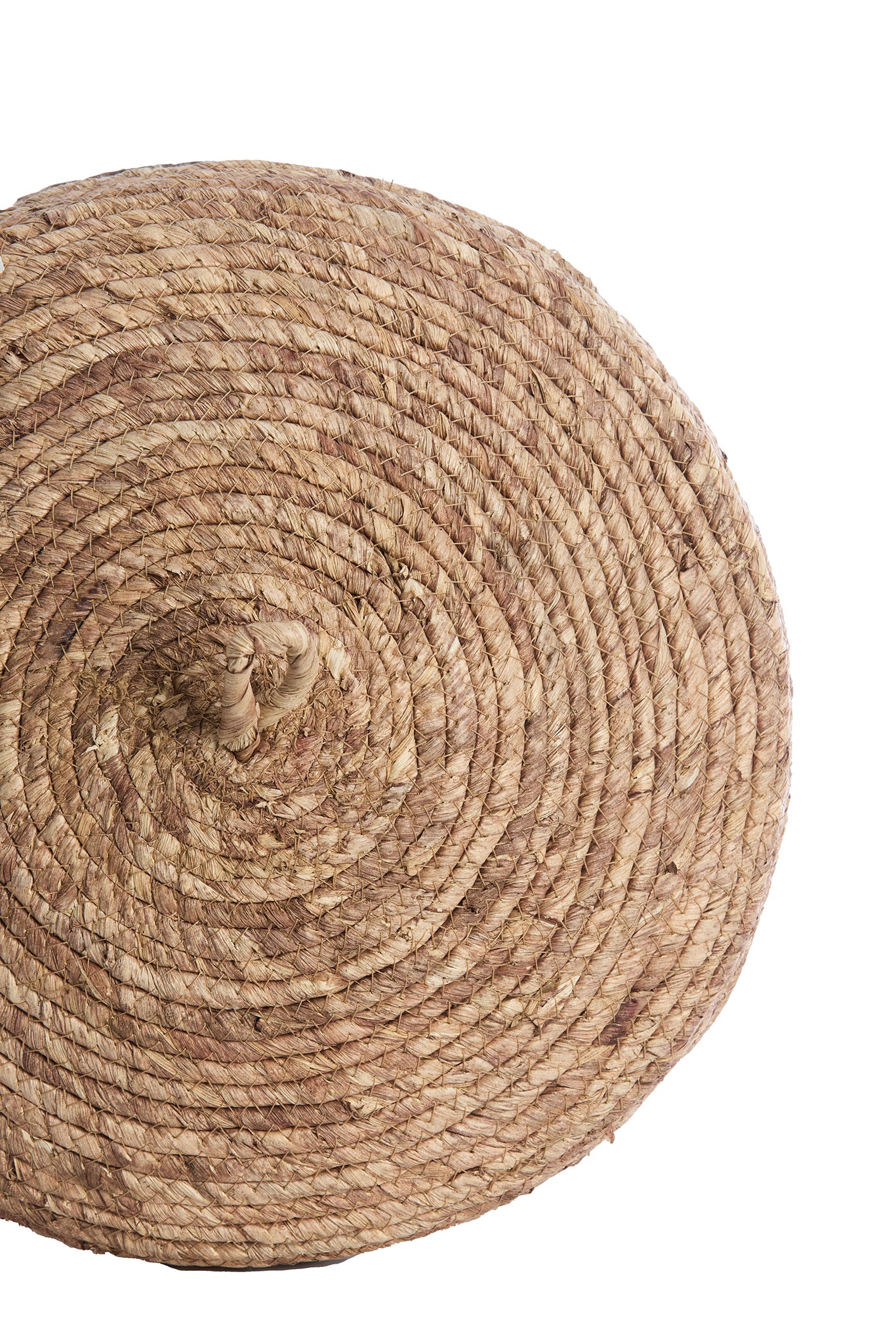 Korb KENMARE 3er-Set mit Deckel – max. Ø 34 × 36 cm von Light &amp; Living in Terracotta-Braun