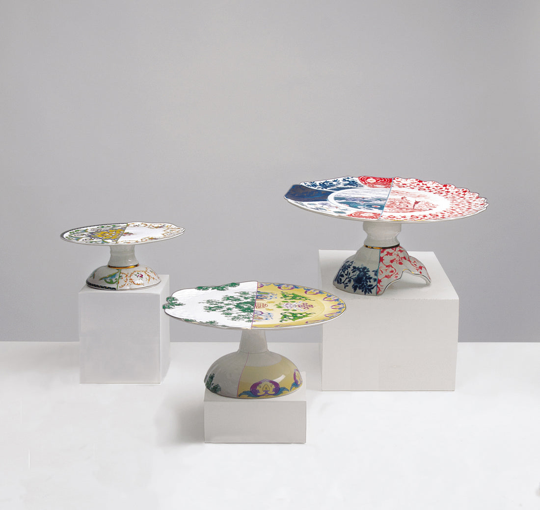 Kuchenplatten der Hybrid-Collection der Marke Seletti