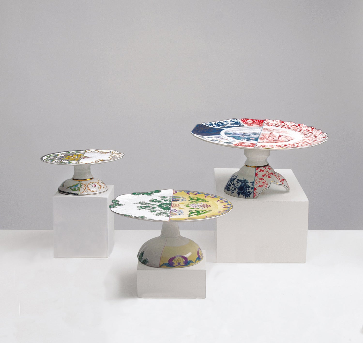 Kuchenplatten der Hybrid-Collection der Marke Seletti