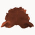 Kuhfell Teppich Cognac Braun
