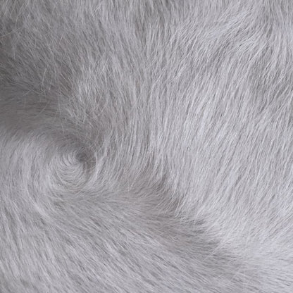 Kuhfell Teppich Grau