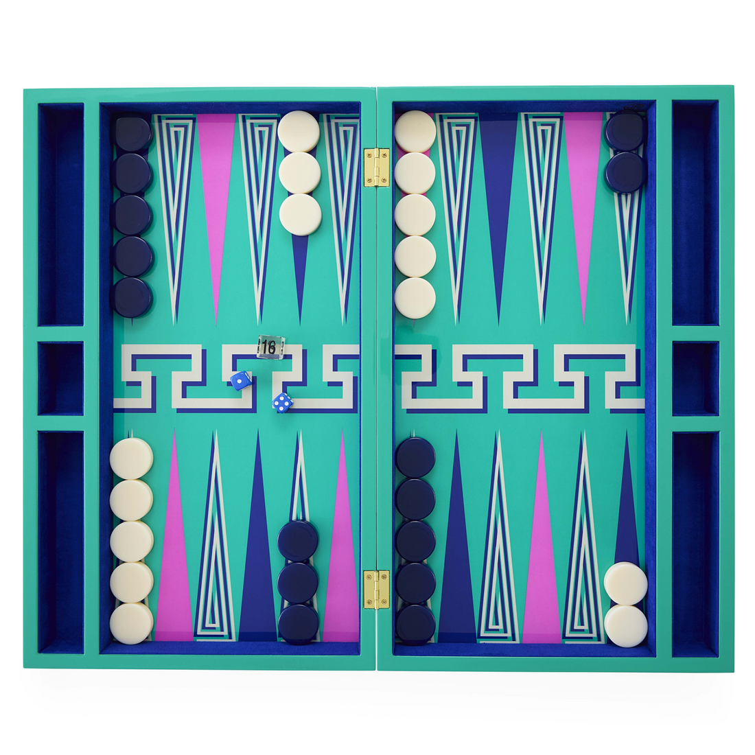 Auffälliges Brettspiel im Labyrinth-Design von Jonathan Adler