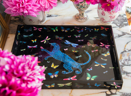 Lacktablett DRAGONFLIES