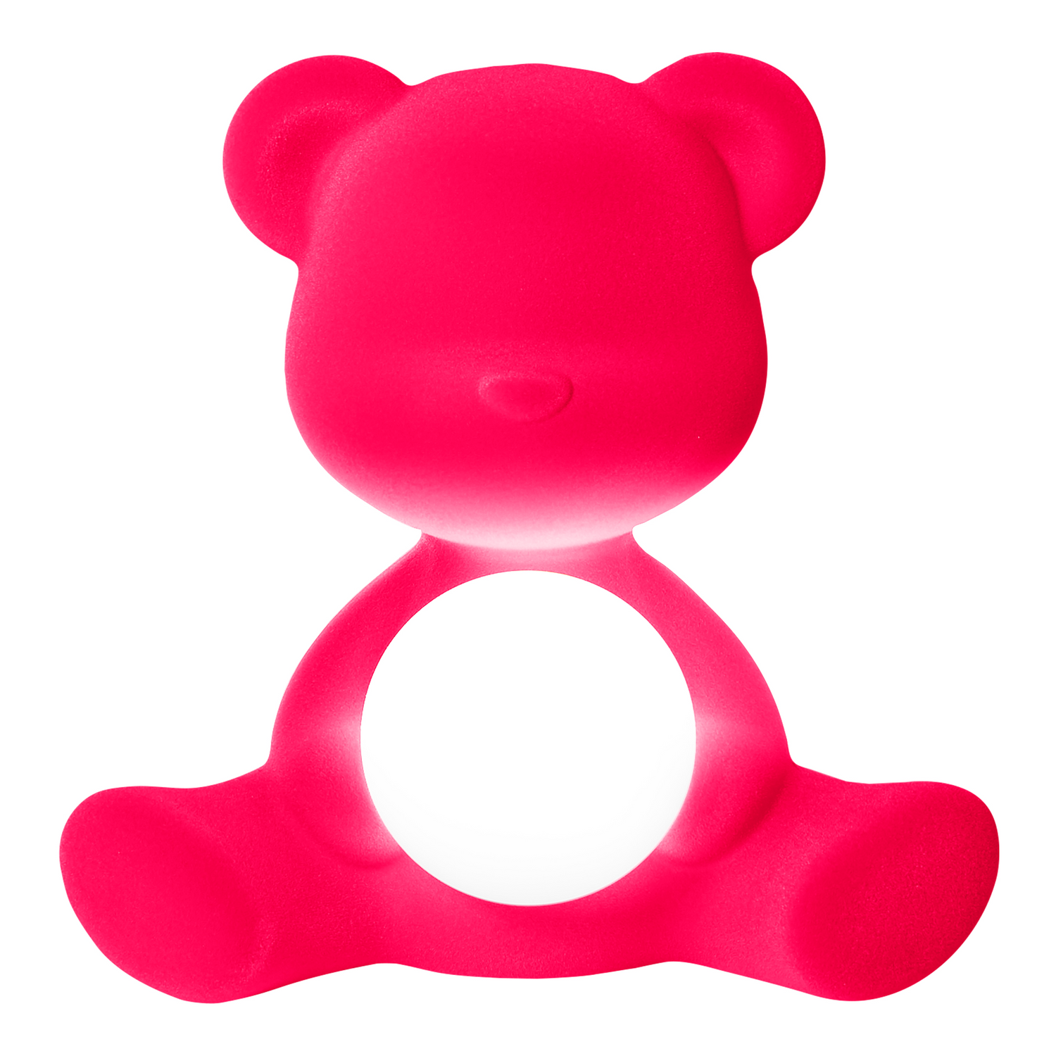 Verspielte Tischleuchte in Fuchsia mit kabelloser Funktion von Qeeboo