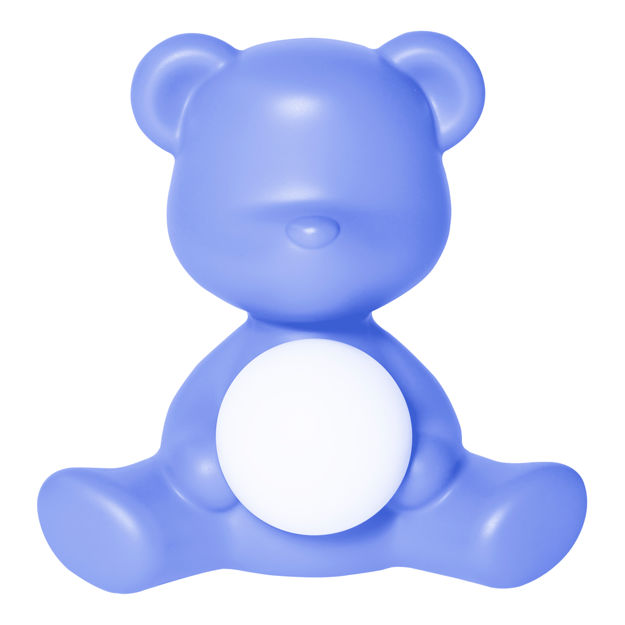 TEDDY GIRL Tischleuchte in Hellblau mit dimmbarer LED und ikonischem Bärendesign