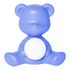 TEDDY GIRL Tischleuchte in Hellblau mit dimmbarer LED und ikonischem Bärendesign