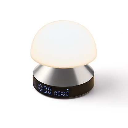 Tischleuchte mit LED Farben und Weckfunktion von Lexon