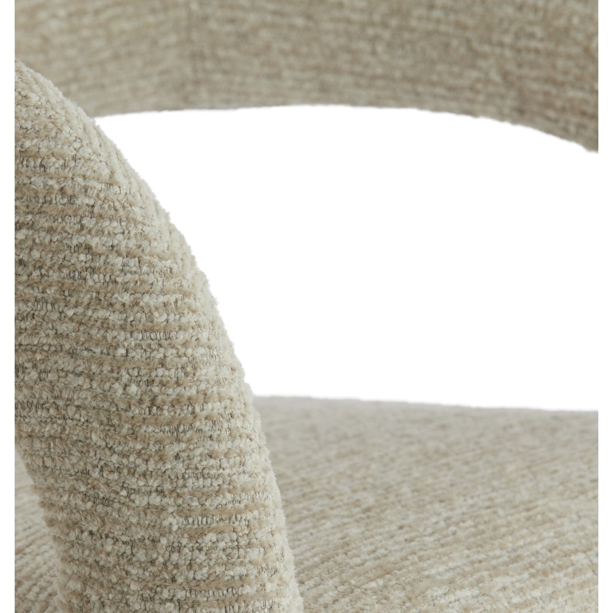 Moderner Armlehnstuhl KYRAN in warmem Beige von Light &amp; Living