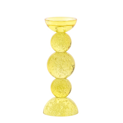 Kerzenhalter ITINGA gelb von Light &amp;amp; Living 