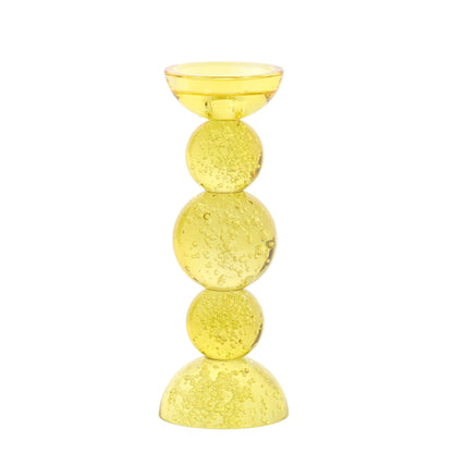 Kerzenhalter ITINGA gelb von Light &amp;amp; Living 