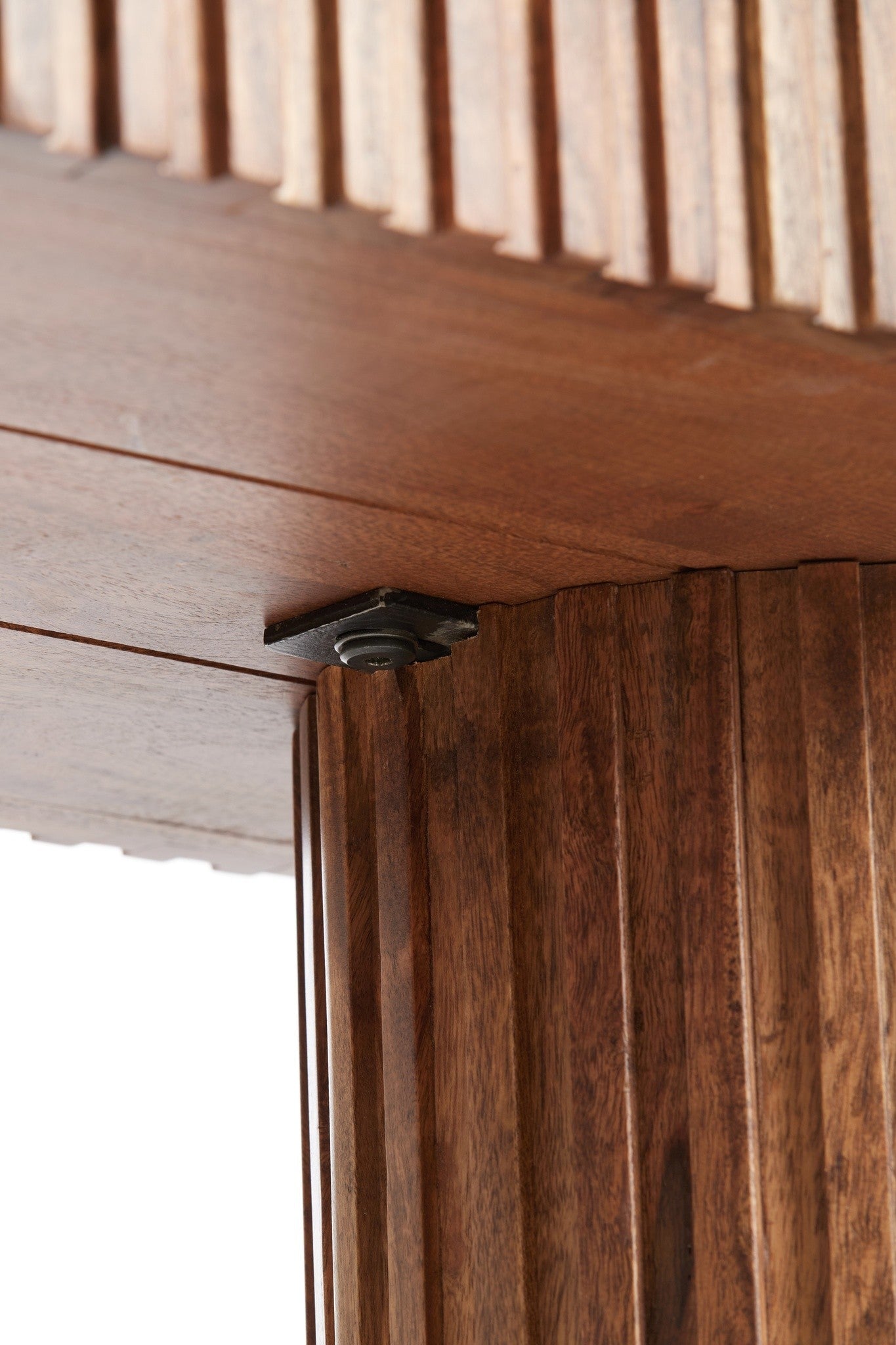 Design Konsole aus massivem Akazienholz für Flur oder Wohnzimmer