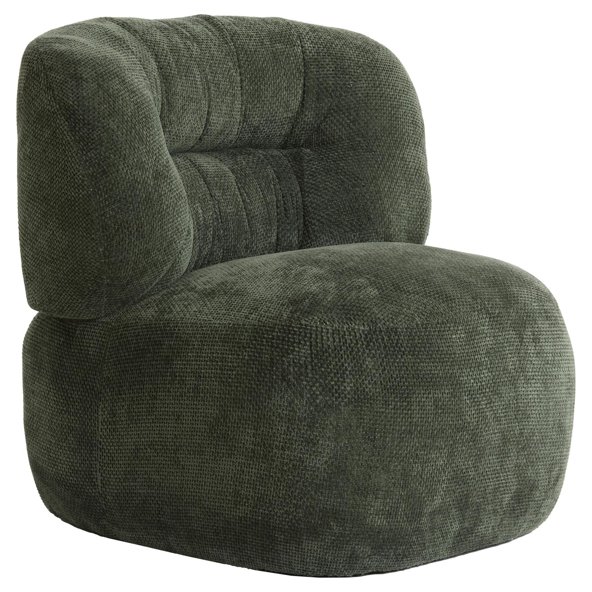 Stilvoller Sitzsessel in Grün für Wohnzimmer