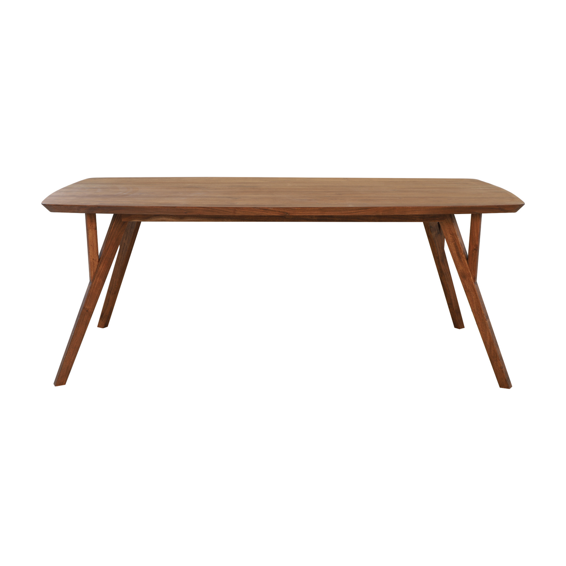 Design Esstisch aus massivem Holz für mehrere Personen