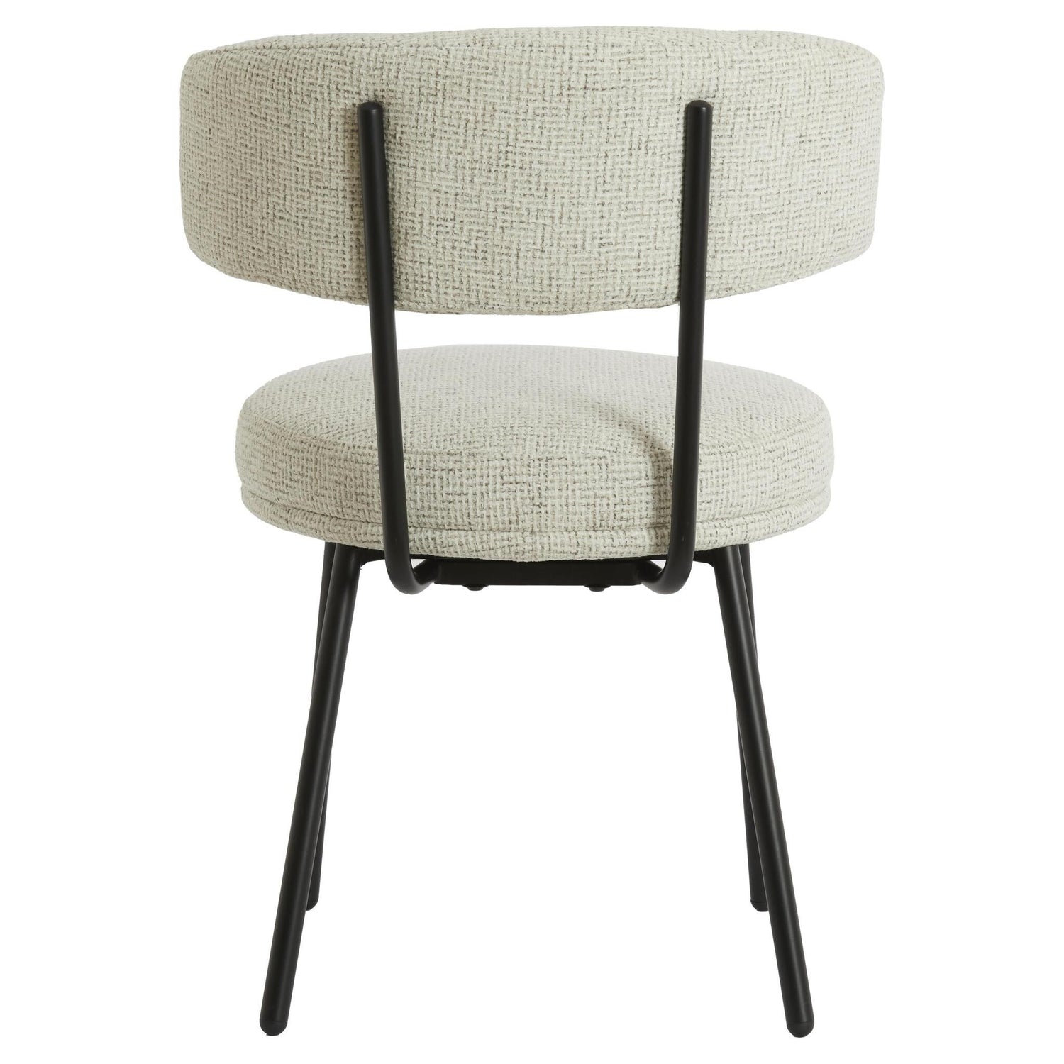 Essstuhl mit gepolsterter Sitzfläche und Rückenlehne