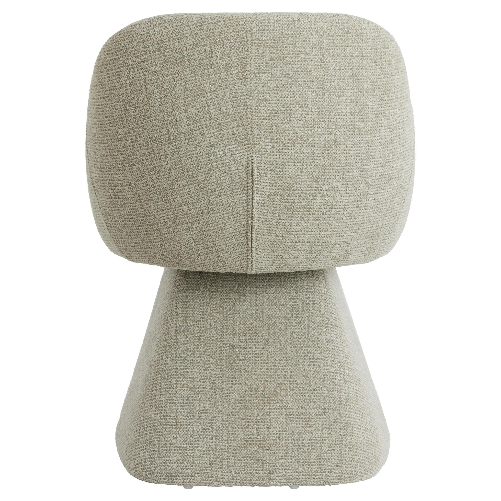 Moderner Polsterstuhl mit außergewöhnlichem Untergestell