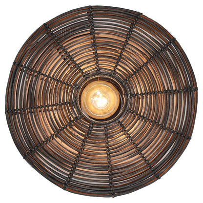 Dekorative Wandleuchte Ø51x21 cm MATAKA aus Rattan
