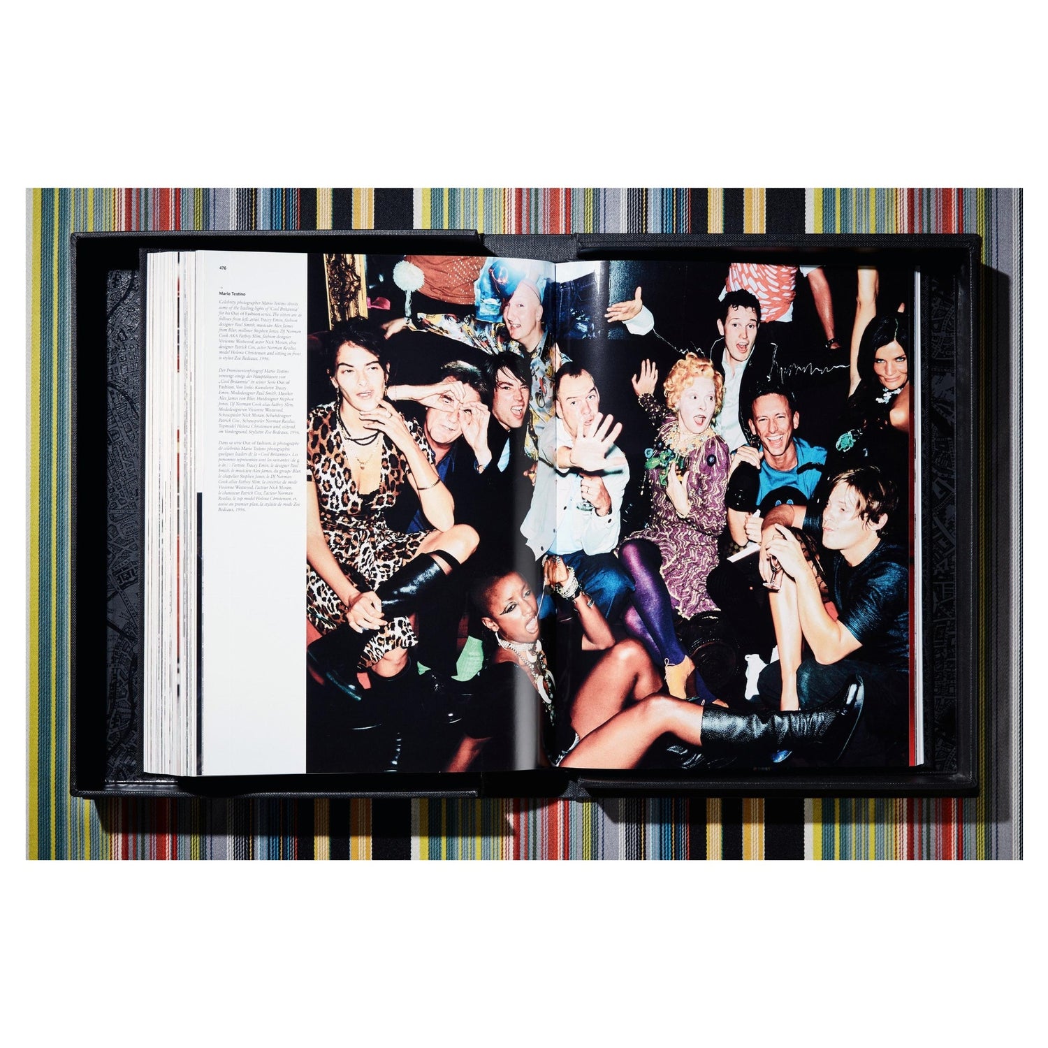 Schlagkassette mit Spezialcover von Paul Smith für die limitierte London Edition

