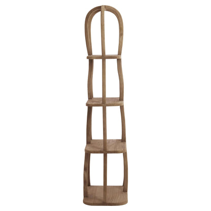 Designerregal in warmem Grau-Braun von Light &amp; Living