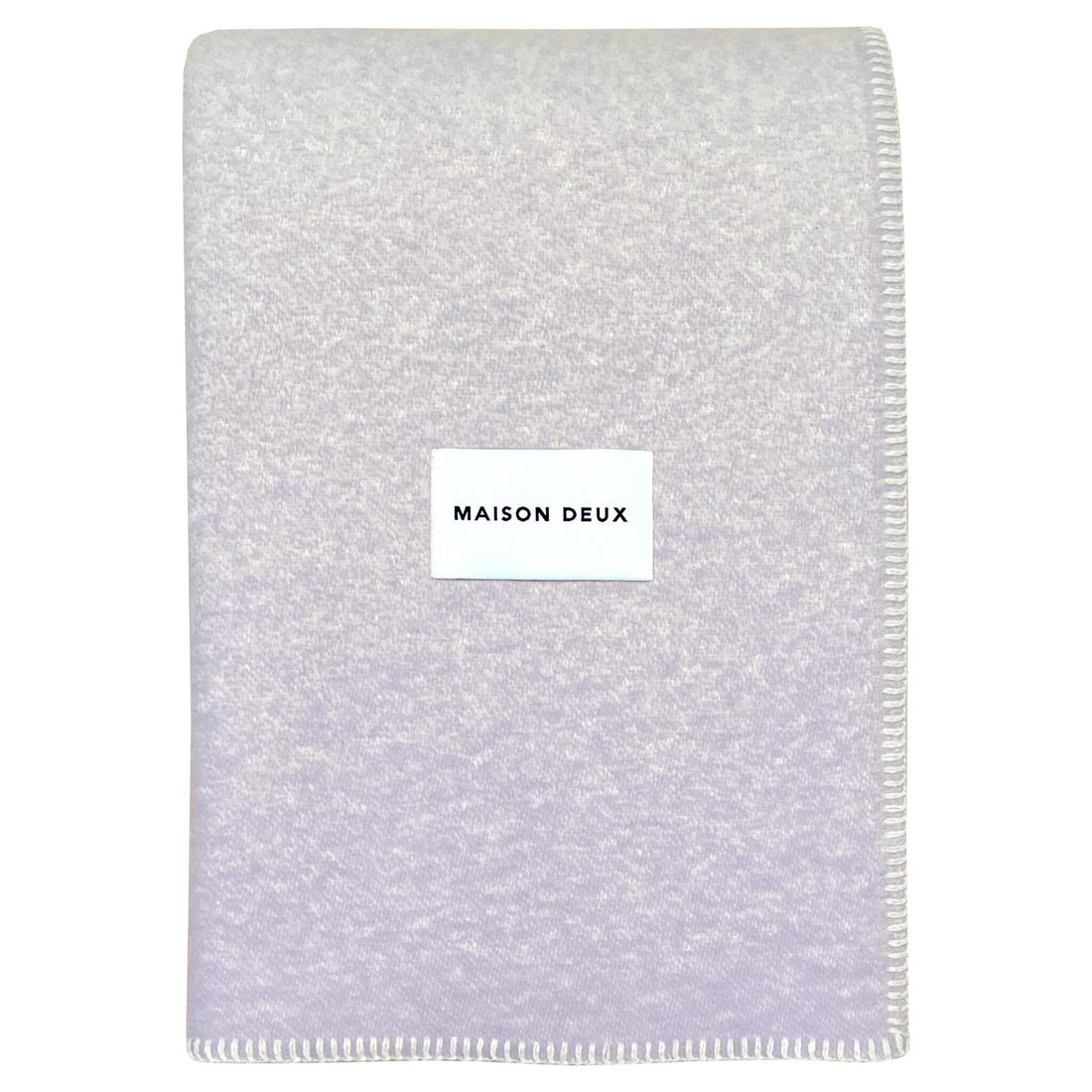 Moderne Gradient-Decke von Maison Deux aus reiner Wolle