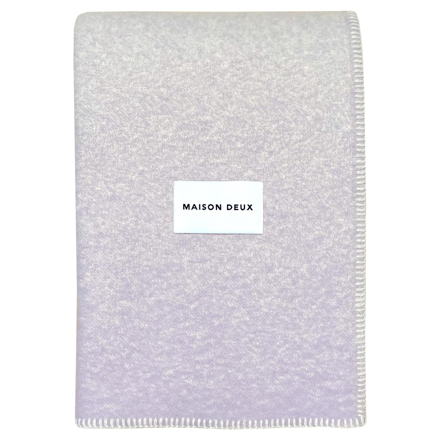 Moderne Gradient-Decke von Maison Deux aus reiner Wolle