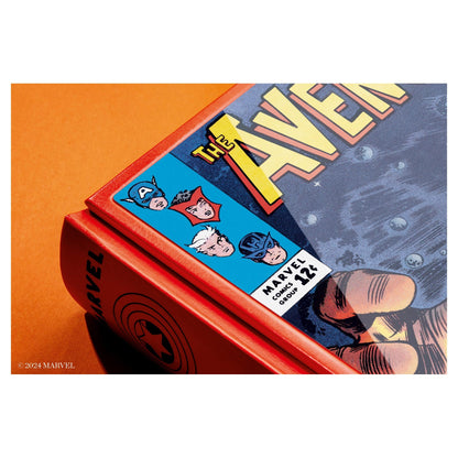großformatiger sammelband mit originalgetreuen marvel-reproduktionen

