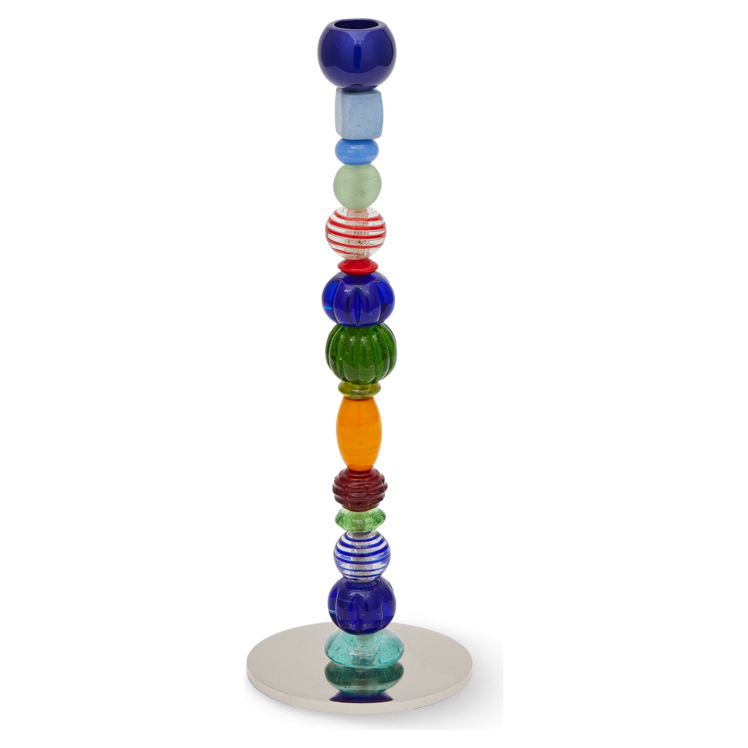 Beads Candle Holder - S aus Glas als stilvoller Kerzenhalter