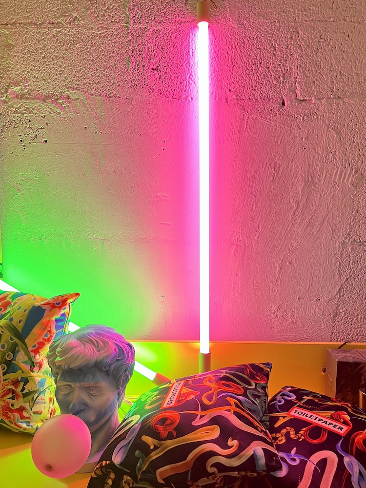 Hängeleuchte LINEA LED PINK von Seletti