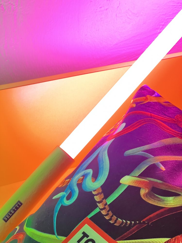 Hängeleuchte LINEA LED PINK von Seletti