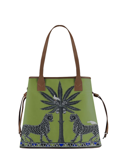Tote Bag GATTOPARDO GREEN von Ortigia Sicilia