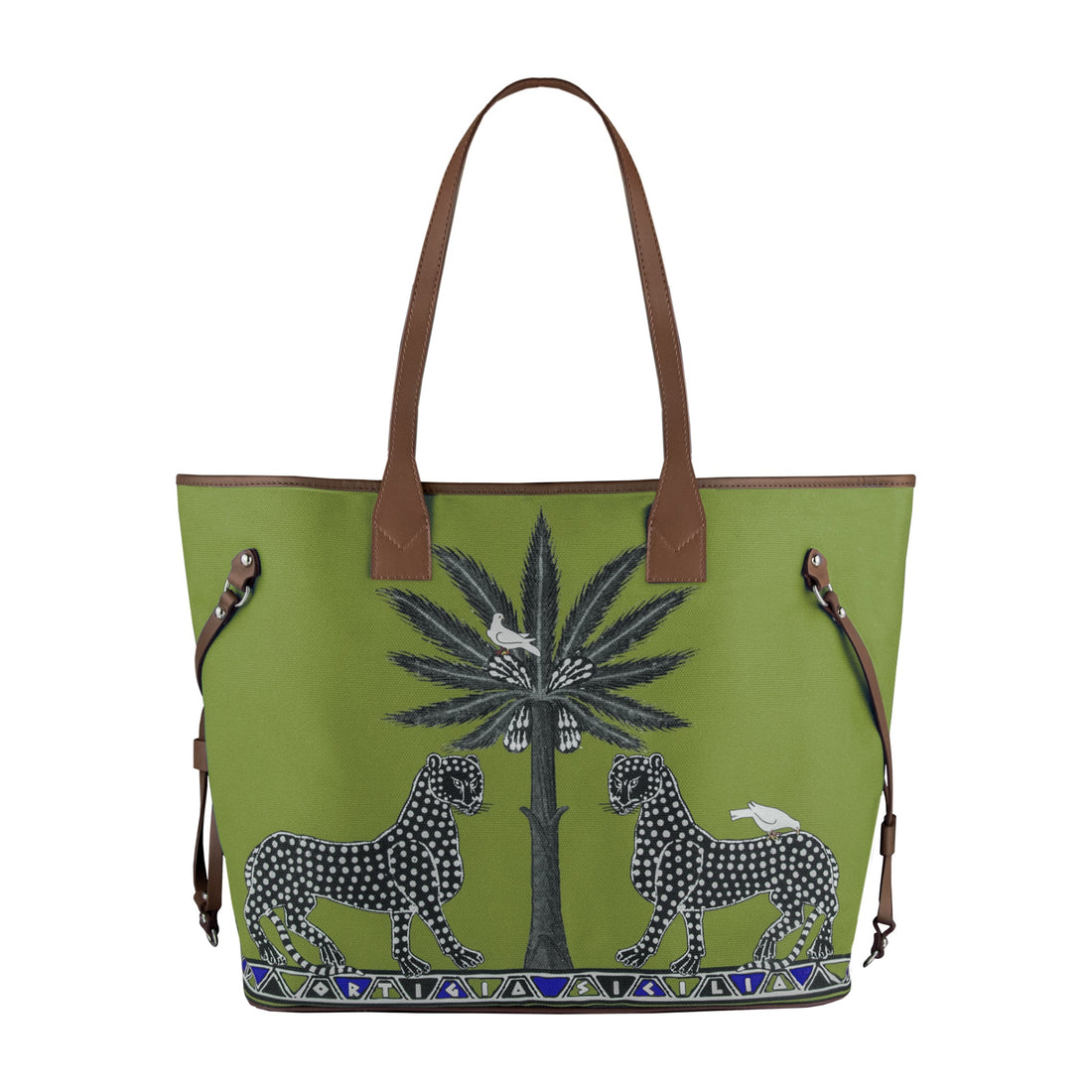 Tote Bag GATTOPARDO GREEN von Ortigia Sicilia