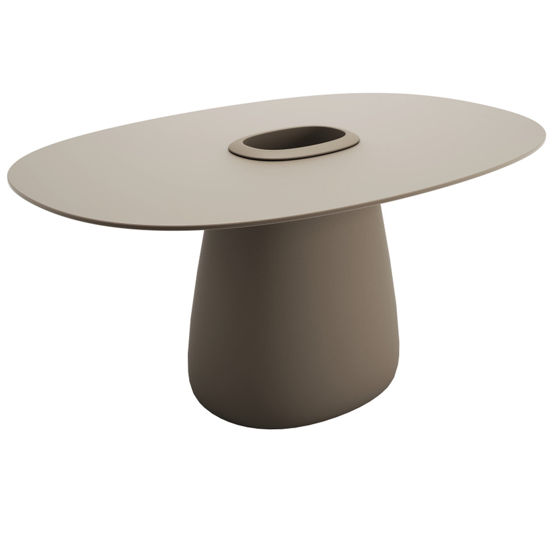 Mesa Cobble 160, para uso interior y exterior en 3 colores