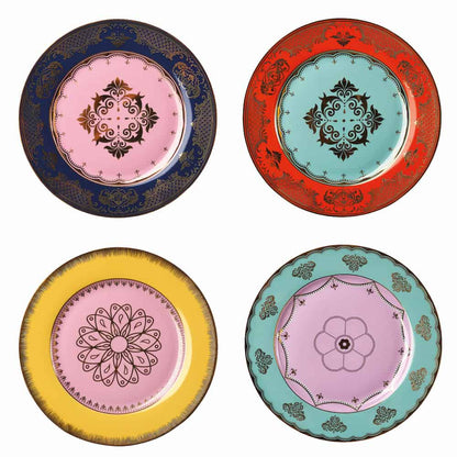 Dessertteller GRANDPA bunt-mix im 4er-Set