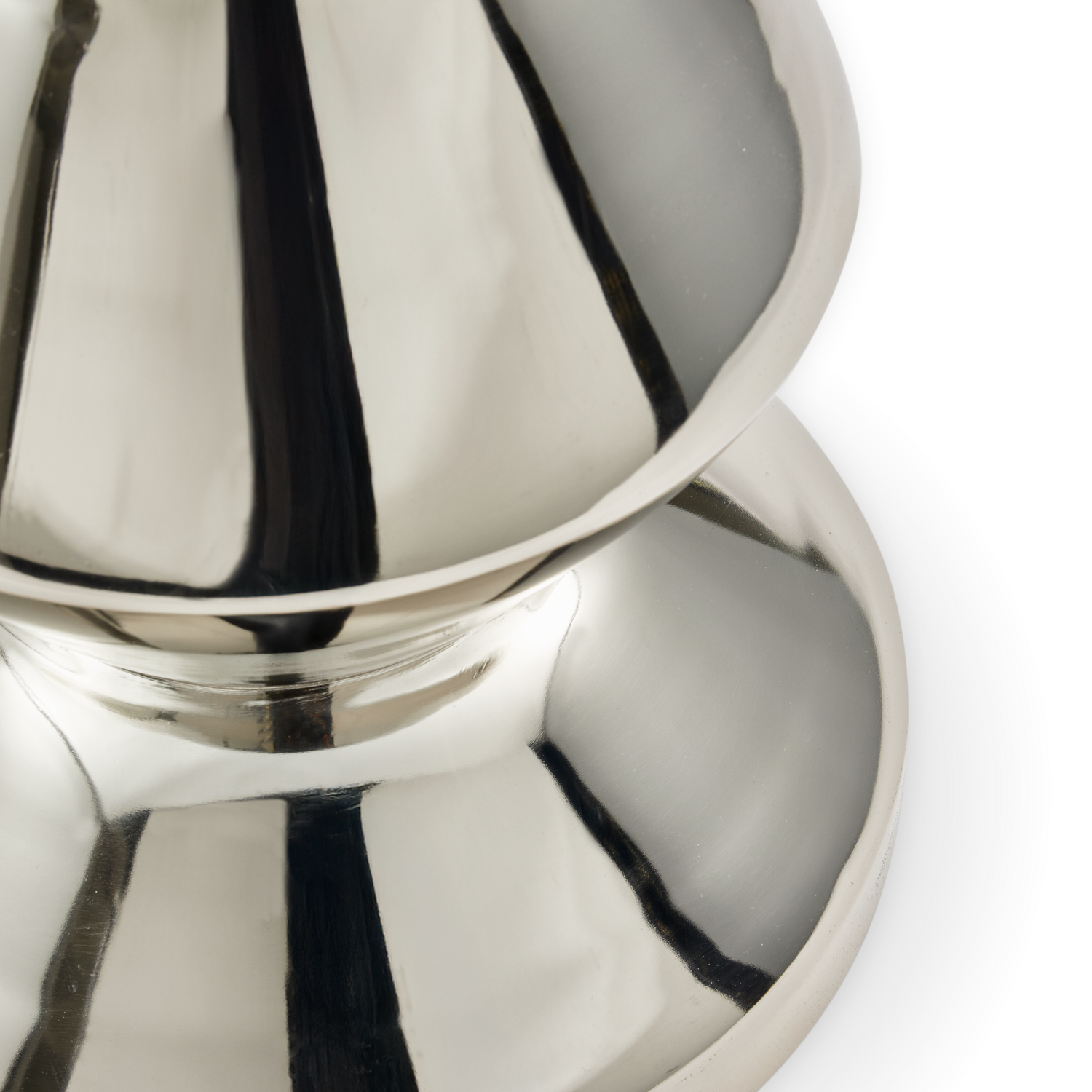 Taburete/mesa auxiliar Zig Zag de metal en varios colores