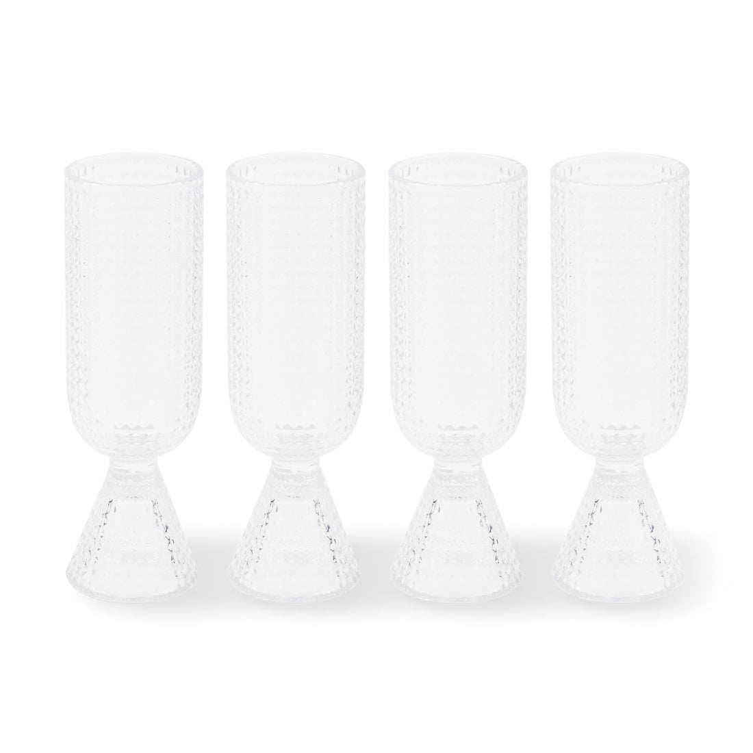 Champagnerglas ROOFTOP von POLSPOTTEN aus Glas