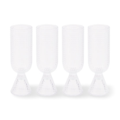 Champagnerglas ROOFTOP von POLSPOTTEN aus Glas