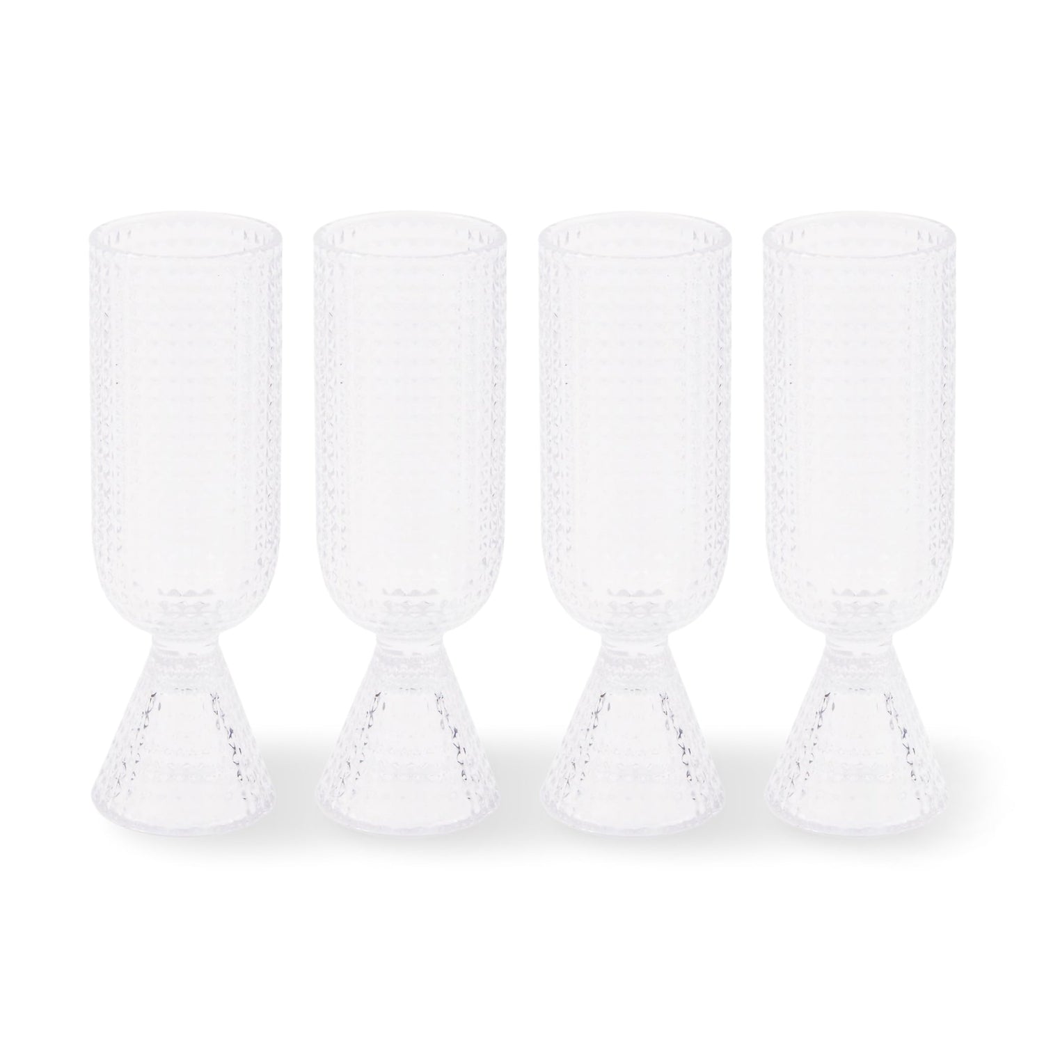 Champagnerglas ROOFTOP von POLSPOTTEN aus Glas