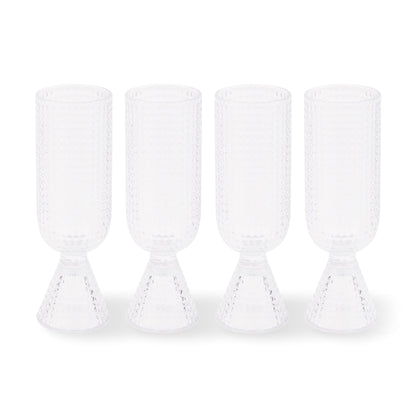 Champagnerglas ROOFTOP von POLSPOTTEN aus Glas