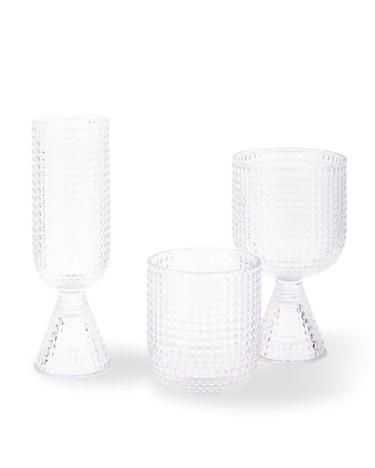 Champagnerglas ROOFTOP von POLSPOTTEN aus Glas