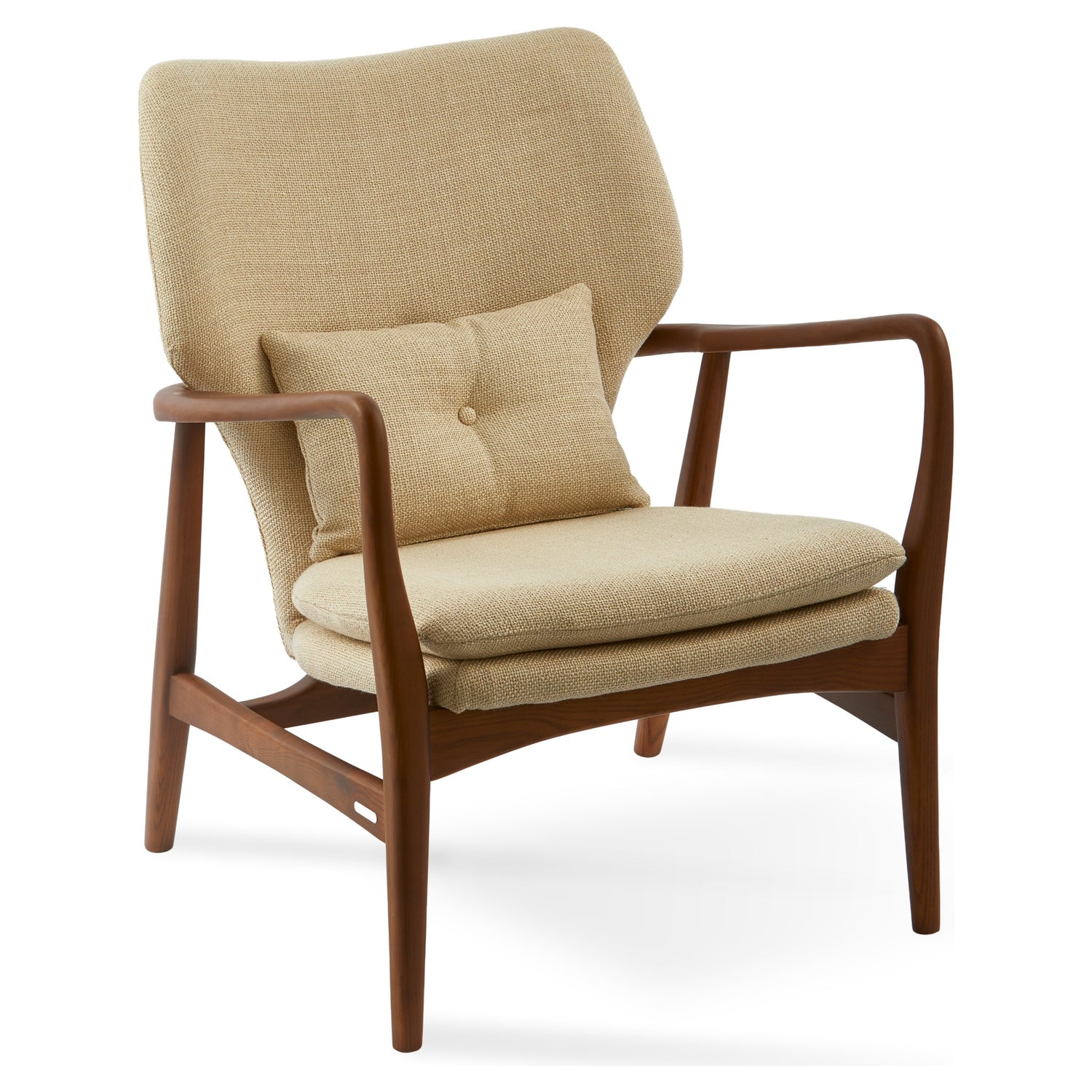 Polspotten Peggy Sessel mit Kissen und organischer Form