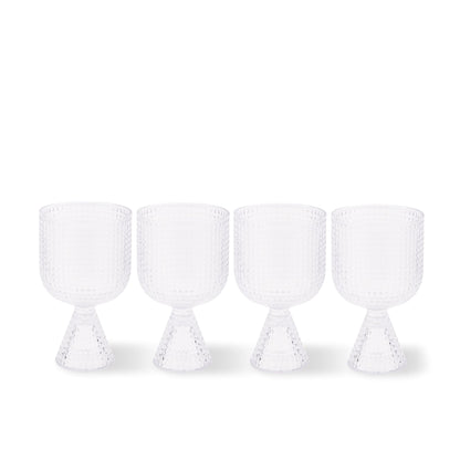 Weinglas ROOFTOP von POLSPOTTEN aus Glas