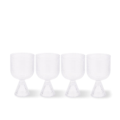 Weinglas ROOFTOP von POLSPOTTEN aus Glas