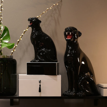 Wohnaccessoire Wildcat Leopard Dekofigur von Giftcompany