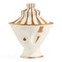 Pozellandose GILDED MUSE GIULIETTE BOX weiß/gold von Jonathan Adler