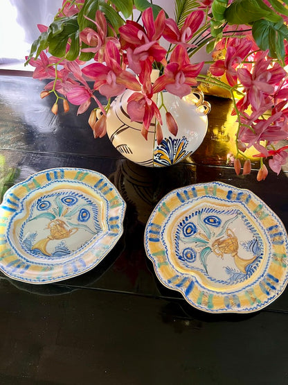 Porzellanteller Spanish Maiolica